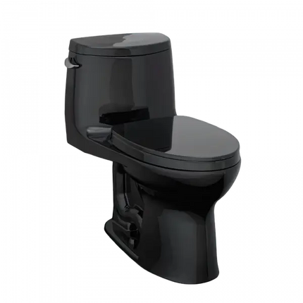 Toto UltraMax II One-Piece Toilet, Elongated Bowl - 1.28 GPF - WASHLET+ Connection Ebony - Plumbing Market