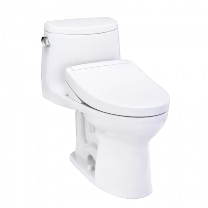 Toto UltraMax II WASHLET S5 One-Piece Toilet Comfort Height Elongated 1.28 GPF - Plumbing Market