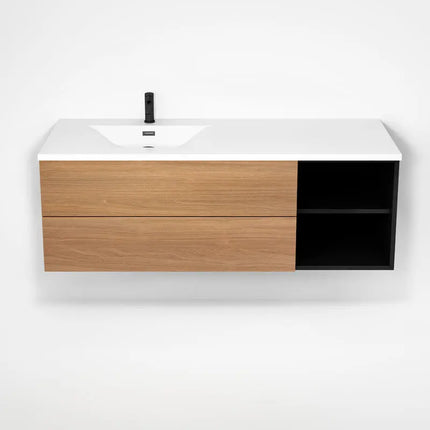 Rubi Haus Cabinet/Basin/Without Legs Set Mbk+No RHS1400LK02MBK-NO - Plumbing Market
