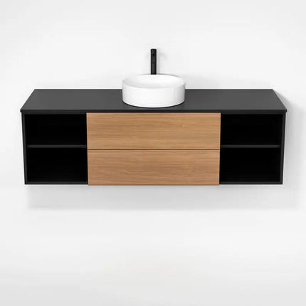 Rubi Haus Cabinet/Laminate Top/Without Legs Set Mbk+No RHS1600K01MBK-NO - Plumbing Market