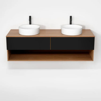 Rubi Haus Cabinet/Laminate Top/Without Legs Set No+Mbk RHS1600DK01NO-MBK - Plumbing Market