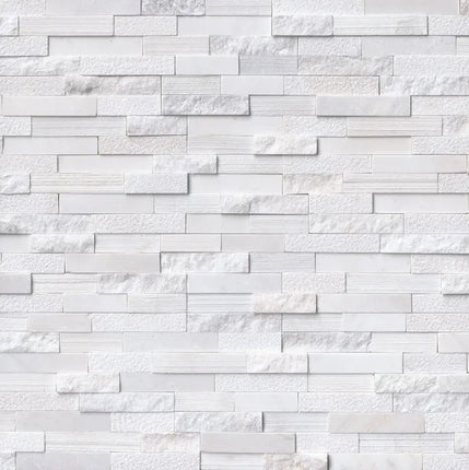 MSI SURFACES ARCTIC WHITE MULTI FINISH 6X24 PANEL (Sold Per Box) LPNLMARCWHI624-MULTI MSI Surfaces