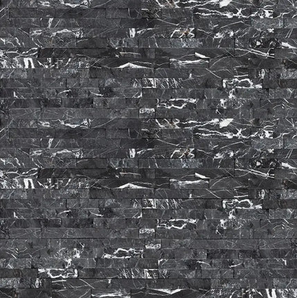 MSI SURFACES MARQUINA NERO SPLITFACE 6X24 PANEL (Sold Per Box) LPNLMMARNER624 MSI Surfaces