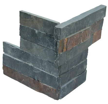 MSI SURFACES SEDONA MULTI LEDGER CORNER (Sold Per Box) LPNLSSEDMLT66COR MSI Surfaces