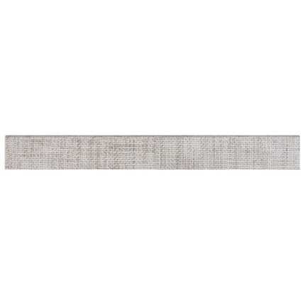 MSI SURFACES TEKTILE CROSSHATCH GRAY 3X24 BULLNOSE (Sold Per Box) NTEKCROGRA3X24BN MSI Surfaces