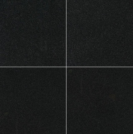 MSI SURFACES PREMIUM BLACK 12X12 FLAMED (Sold Per Box) TTILBLK1212FL MSI Surfaces