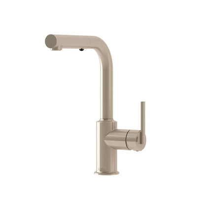 Kalia CITÉ surfer 12" Single Handle Kitchen Faucet Pull-Out Dual Spray -Stainless PVD Kalia