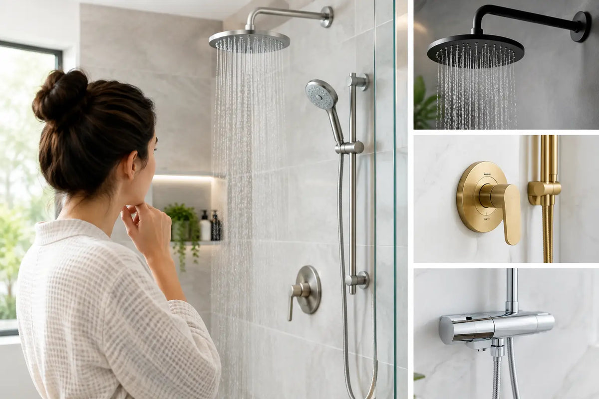 How to Choose Shower Faucets for Your Bathroom