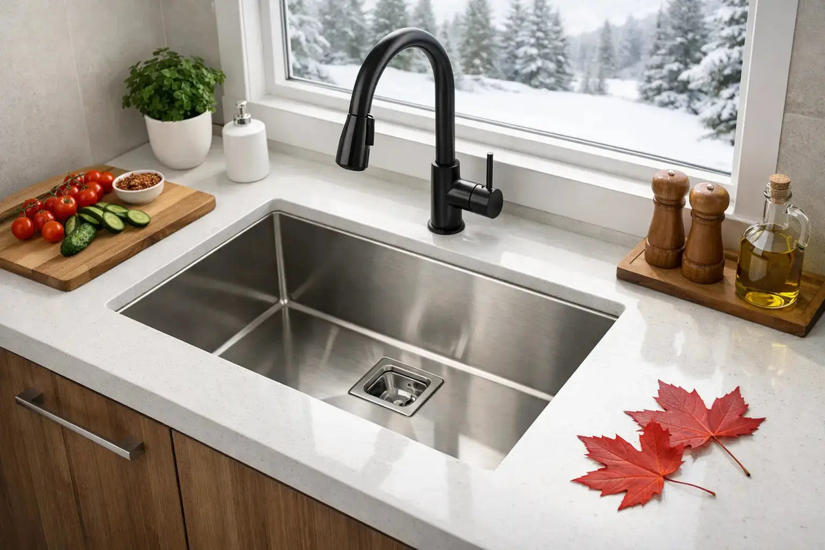 Best Undermount Kitchen Sinks for Canadian Homes