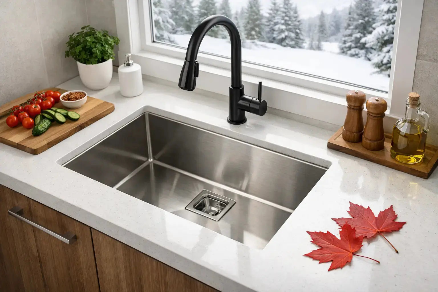 Best Undermount Kitchen Sinks for Canadian Homes