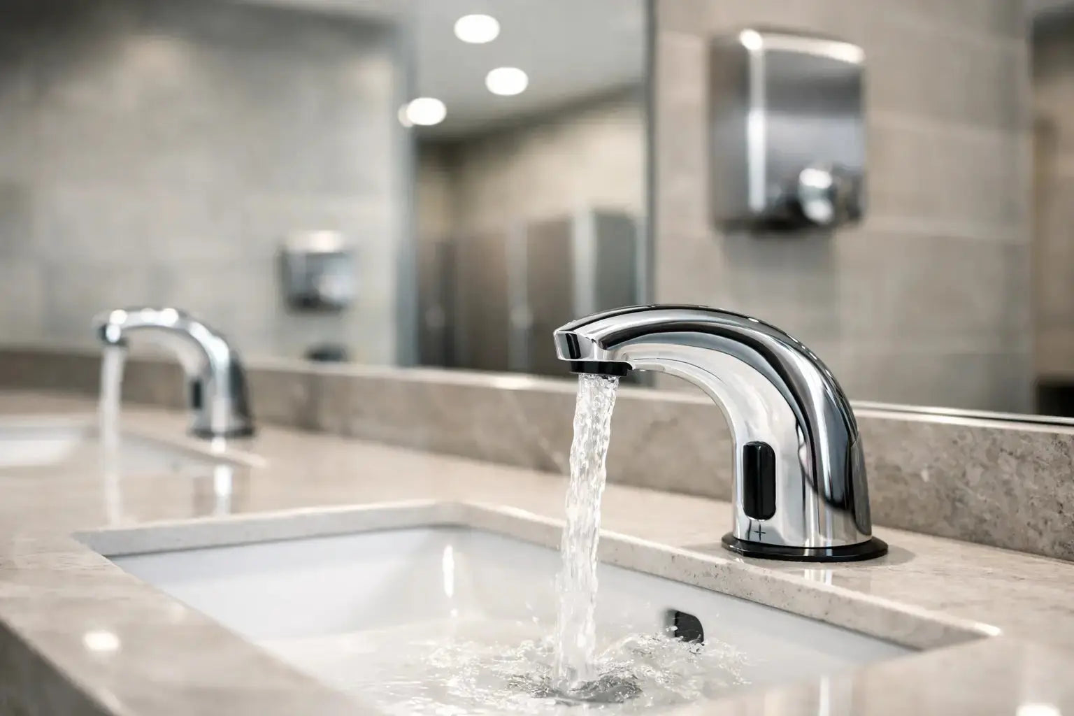 Choosing a Sensor Faucet for Commercial Bathroom