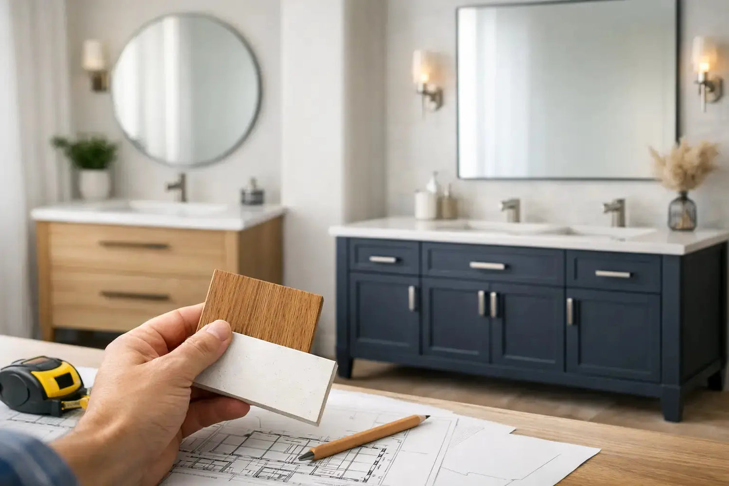 How to Choose Bathroom Vanity Size and Style