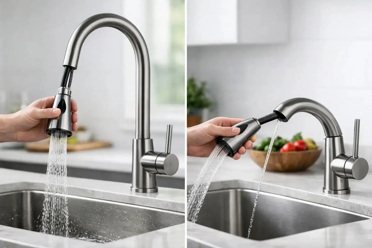 Pull Down vs Pull Out Faucet: Which Fits?