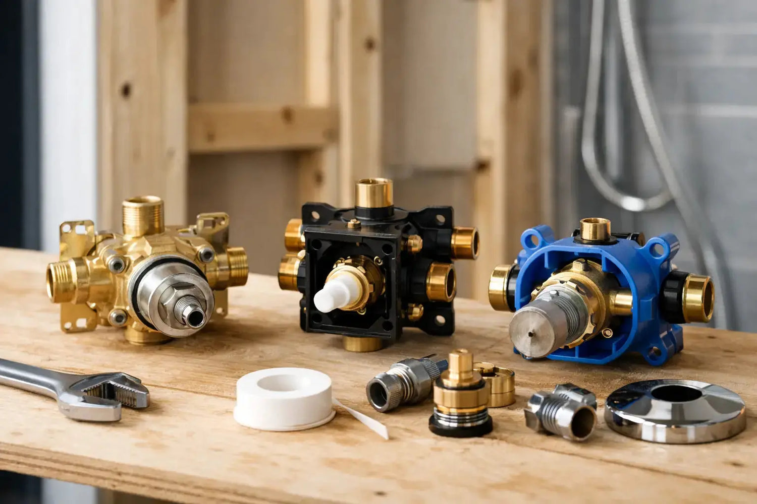 Shower Rough In Valve Types Explained
