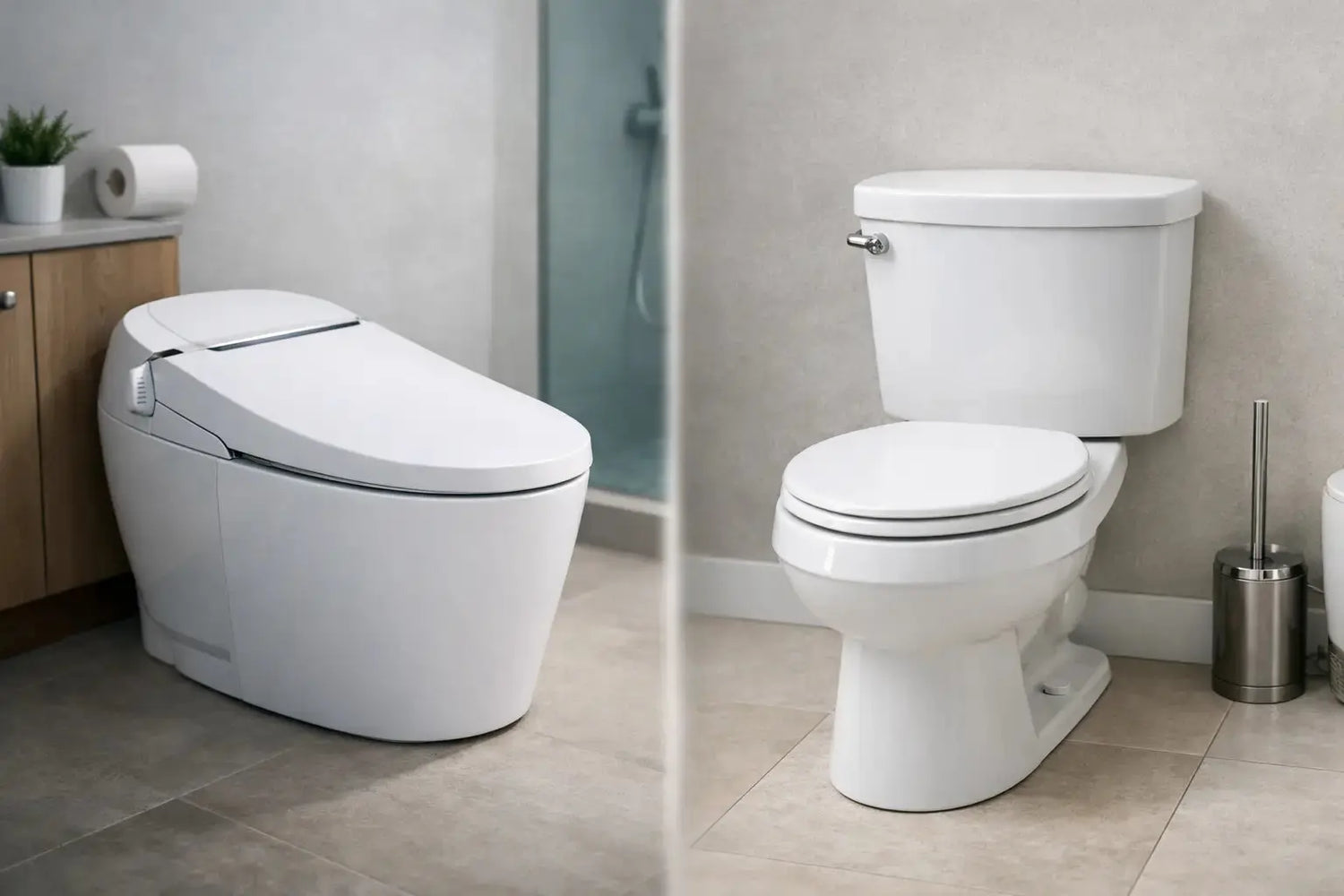 Smart Toilet vs Traditional Toilet: Which Fits?