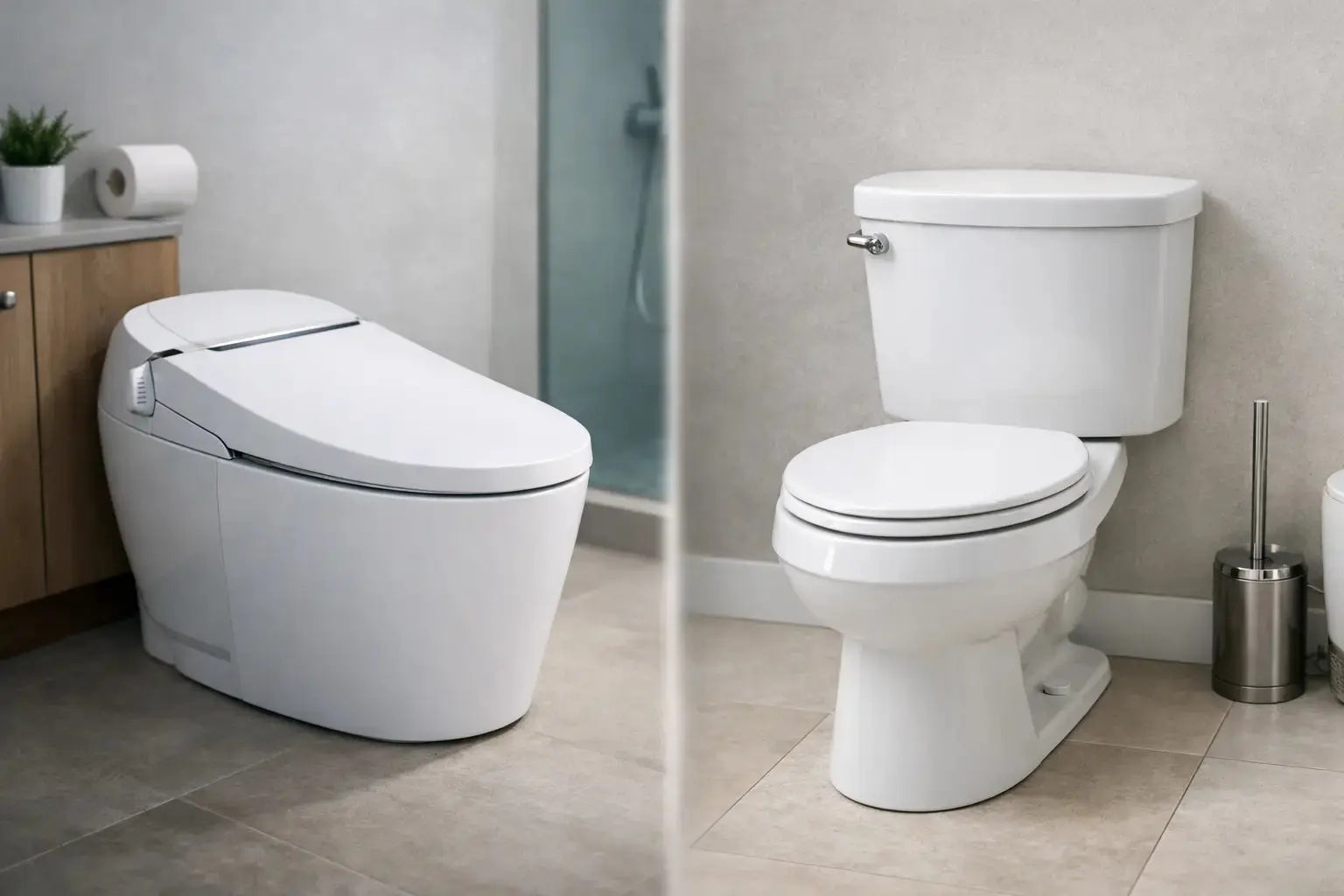 Smart Toilet vs Traditional Toilet: Which Fits?