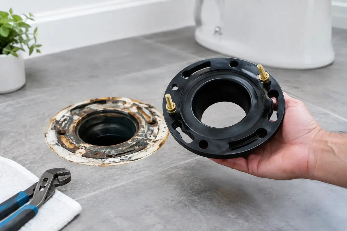 When Should You Replace a Toilet Flange at Home?