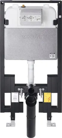 Duravit Toilet in-wall tank & carrier, Standard #WD1022000090 - 1.28/0.8 gpf, - Plumbing Market