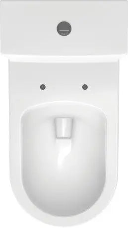 Duravit Me by Starck 1pc dual flush rimless toilet 2173010001 1.32/0.92 gpf - Plumbing Market