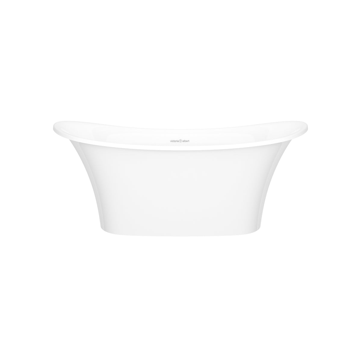 Victoria + Albert Toulouse 60" x 29" Freestanding Soaking Bathtub TO2 - Standard White / 60 x 29 / Without Overflow
