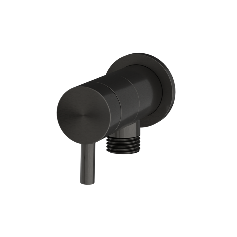 Rubi 1/2" Stop Valve with Round Handle and Water Outlet RTR562W01