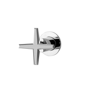Rubi Round Trim with Lexa Handle for XR595L Chrome XT595LLXCC