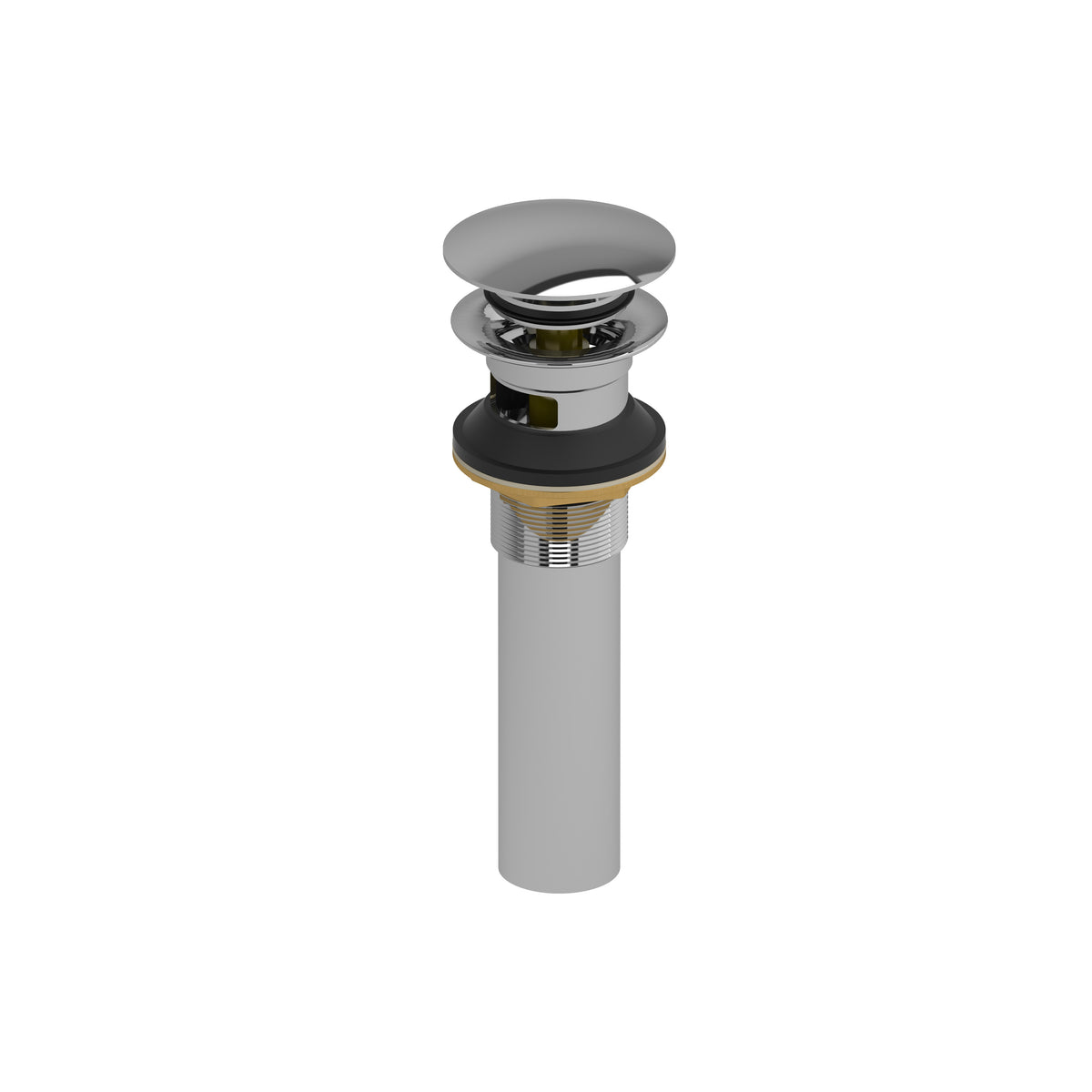Riobel Lavatory Push Drain With Overflow DB160 - Chrome (DB160C)