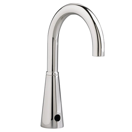 American Standard Selectronic Gooseneck Touchless Metering Faucet, Battery-Powered, 0.35 gpm/1.3 Lpm 6055164.002 - Plumbing Market