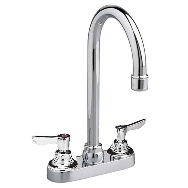 American Standard Monterrey 4-Inch Centerset Gooseneck Faucet With Lever Handles 0.5 gpm/1.9 Lpm 7500145.002 - Plumbing Market
