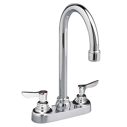 American Standard Monterrey 4-Inch Centerset Gooseneck Faucet With Lever Handles 0.5 gpm/1.9 Lpm 7500145.002 - Plumbing Market