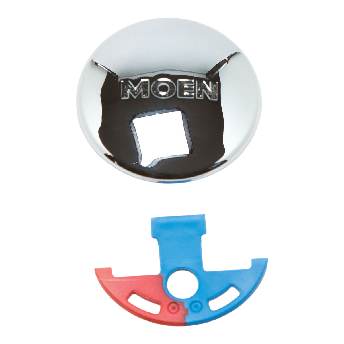 Moen Chateau Handle Cap Kit 100021 in Chrome (100021)