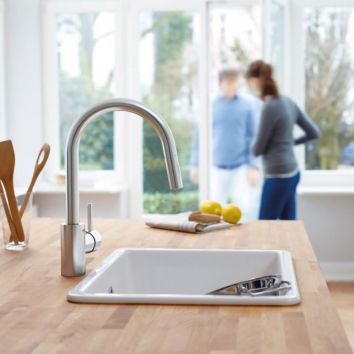 Grohe CONCETTO OHM SINK PULL-OUT SPRAY, US  Supersteel 32665DC3 - SuperSteel