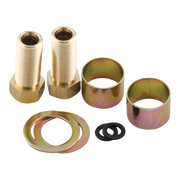 Moen Extension Kit for Valves with 1/2" Threaded Mounting Shanks 100818 in Chrome (100818)