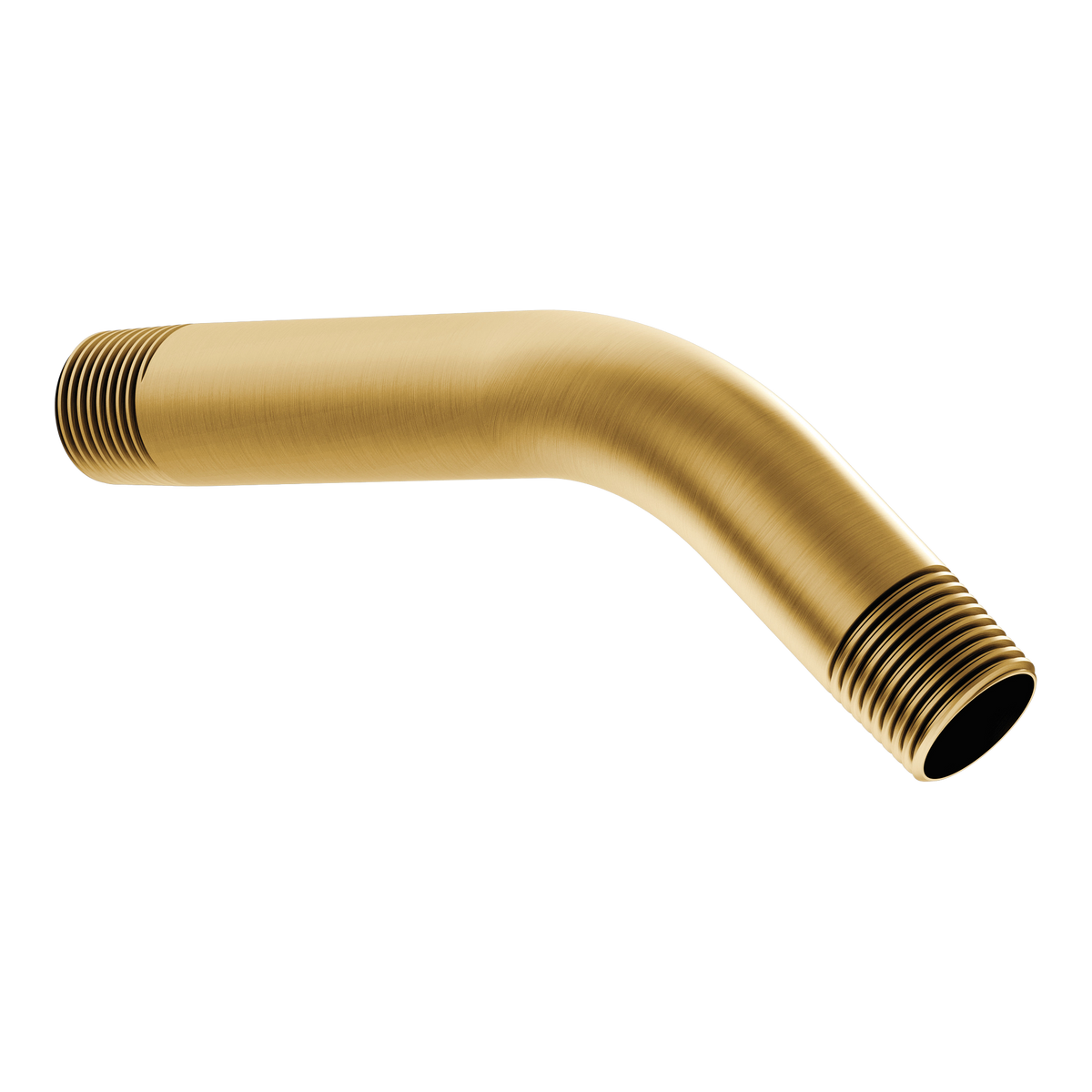 Moen 6" Shower Arm with 1/2-Inch IPS Connections 10154 in Brushed Gold (10154BG)