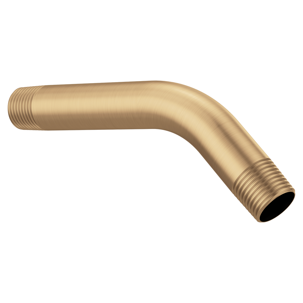 Moen 6" Shower Arm with 1/2-Inch IPS Connections 10154 in Bronzed Gold (10154BZG)