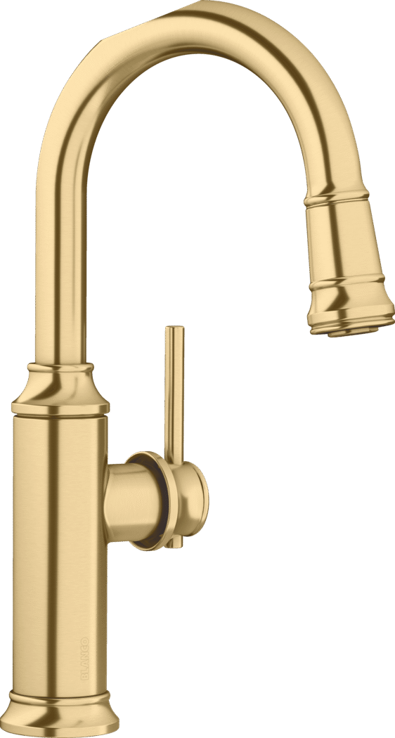 Blanco Empressa bar faucet in Satin Gold