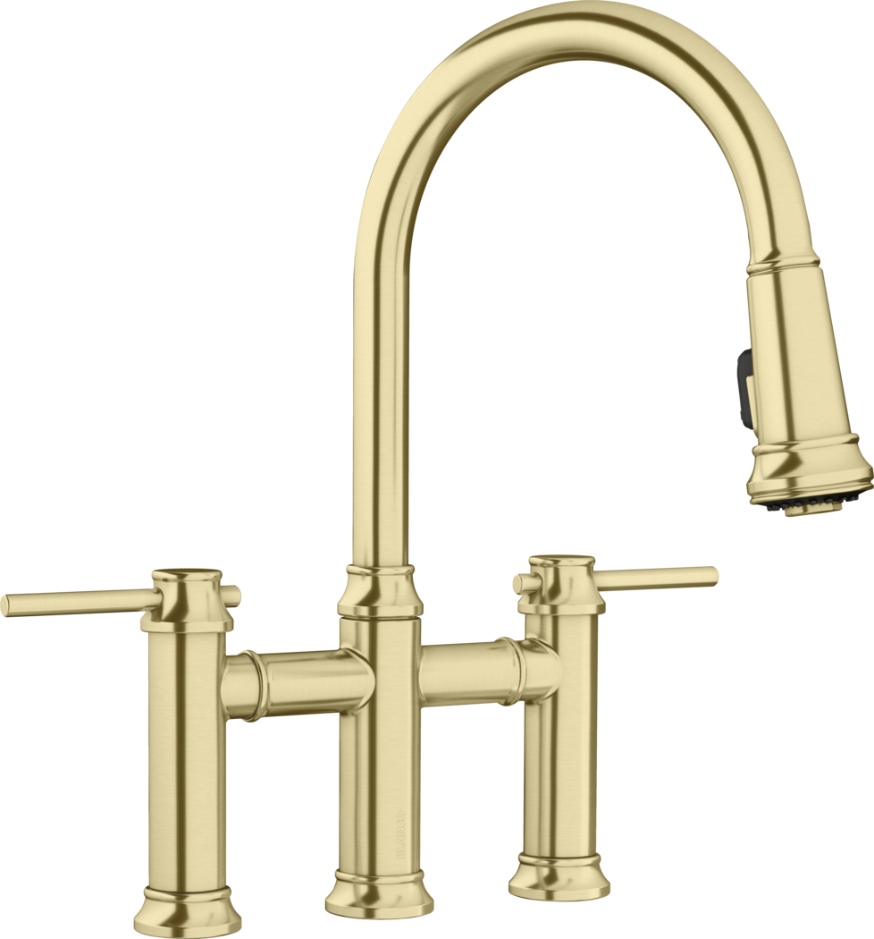 Blanco Empressa kitchen faucet in Satin Gold