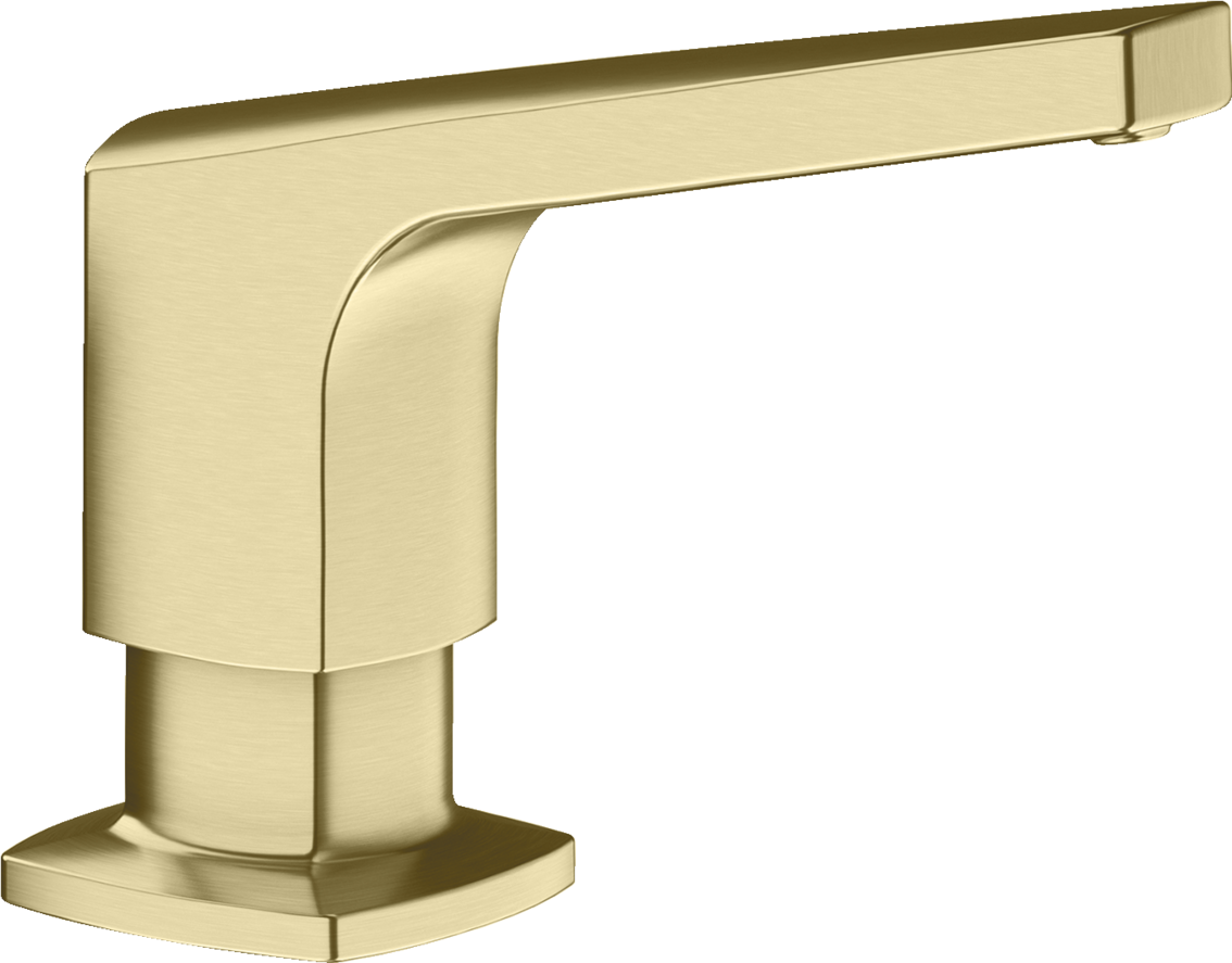 Blanco Rivana soap dispenser in Satin Gold