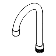Moen Commercial Swing Spouts 104432 in Chrome (104432)