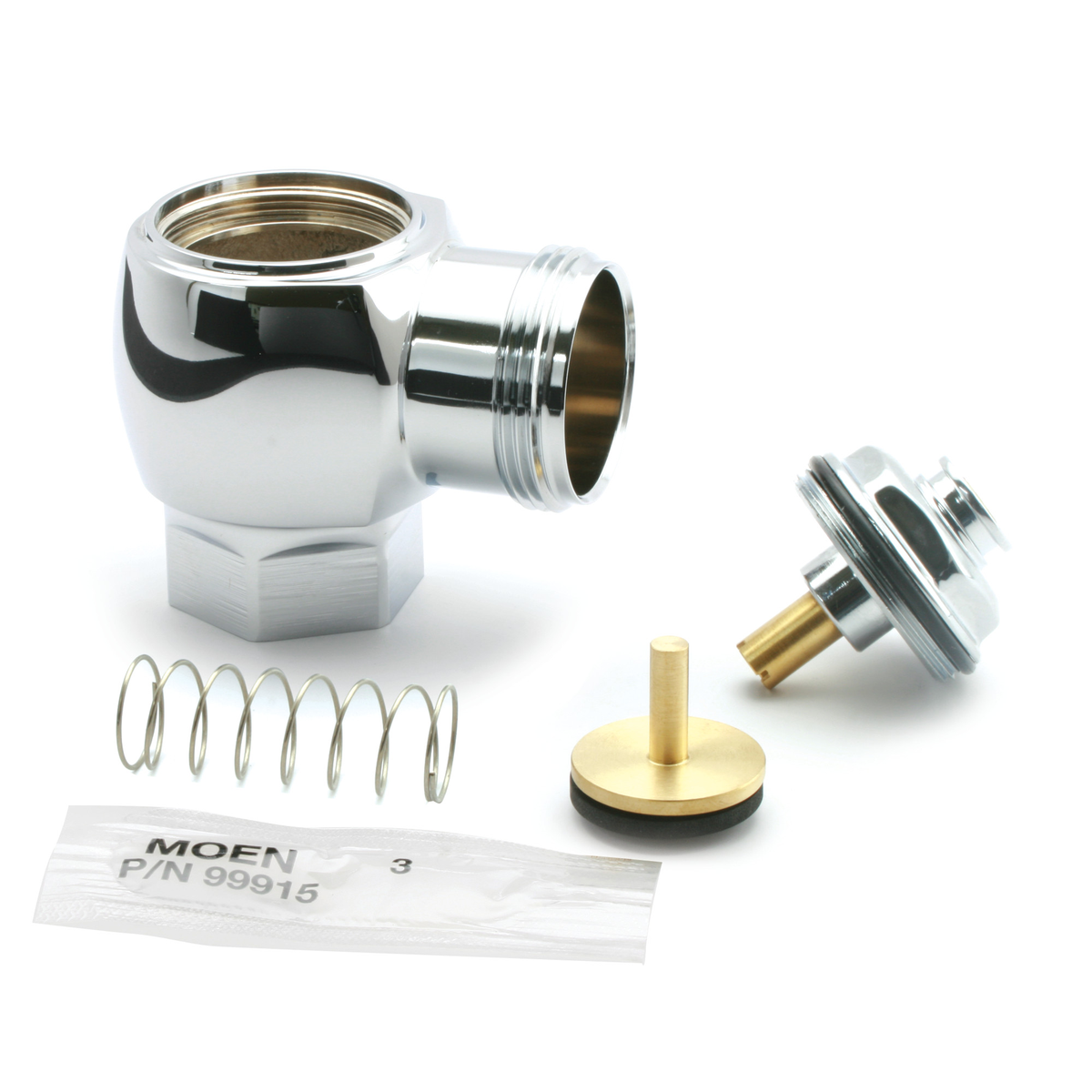 Moen Commercial Stop Valve 104556 in Chrome (104556)