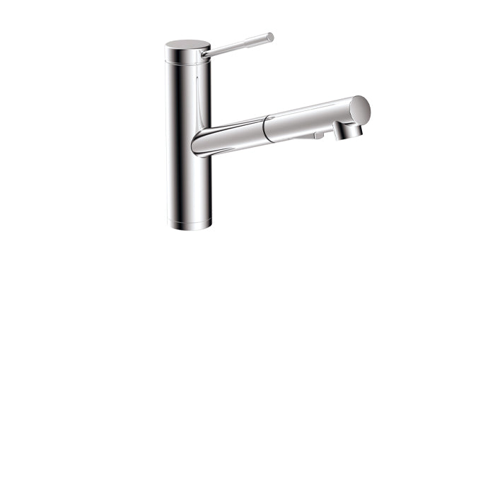 ALT Mato Single-Control Pull-Out Kitchen Faucet 10766 in Polished Chrome