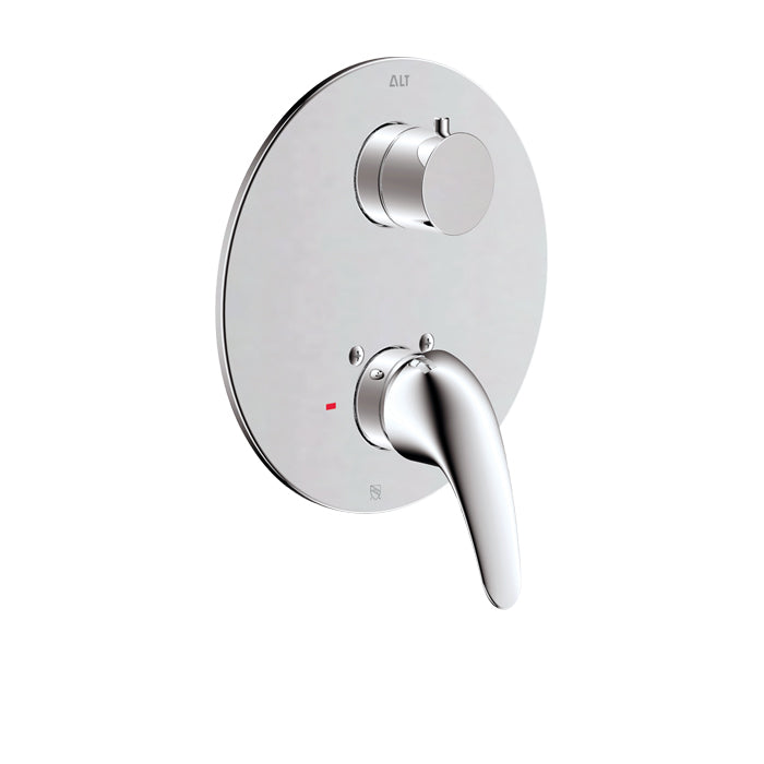 ALT Volo Trim Set for Uniplex Pressure Balance Valve – 3-Way Diverter Non-Shared 10823 in Polished Chrome