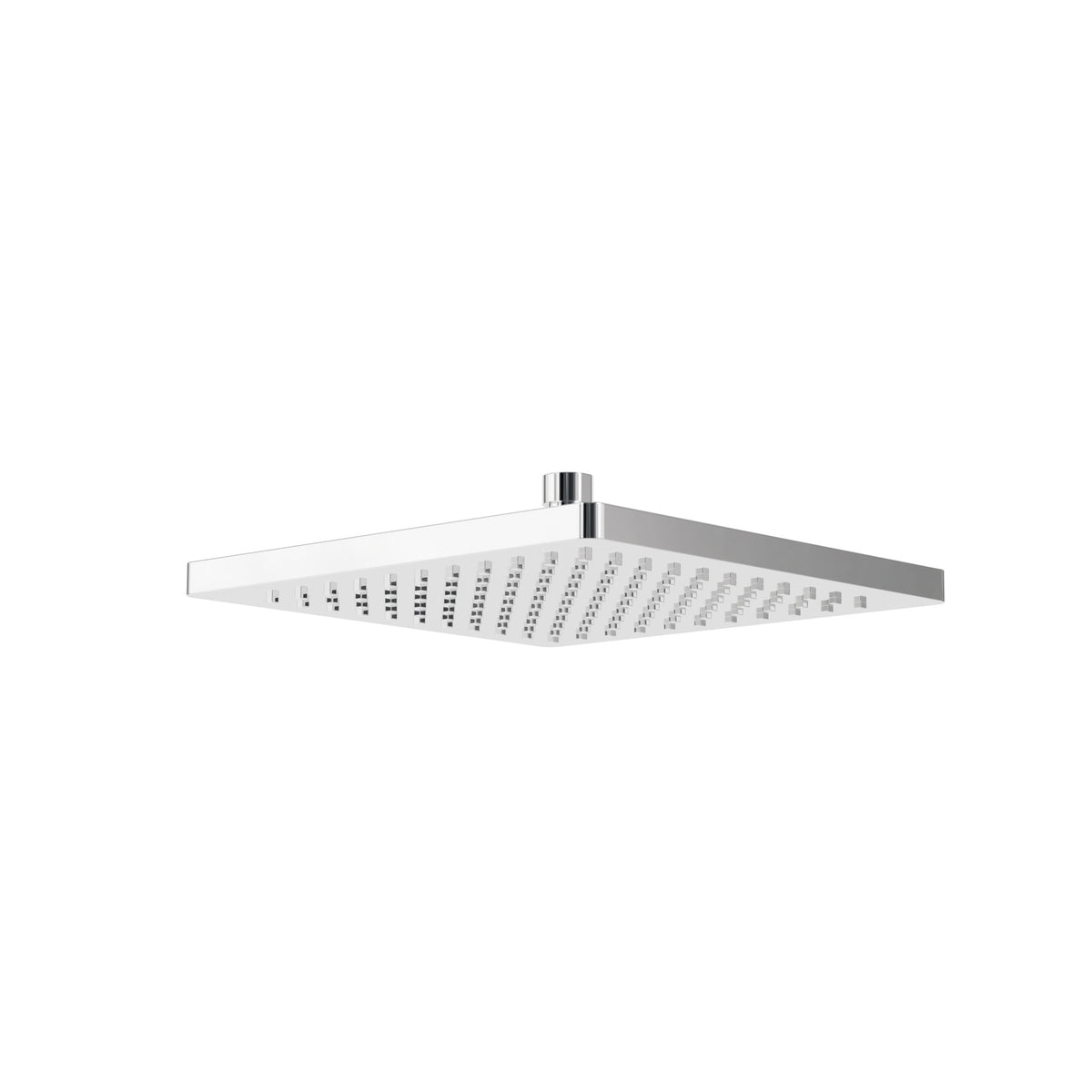Aquabrass Xpress 10” Square Rainhead XP184 in Polished Chrome