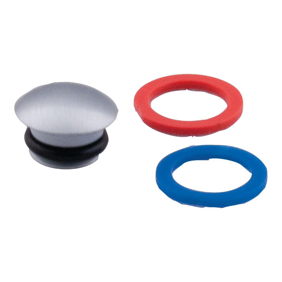 Moen Handle Cap Kit 115034 in Brushed Chrome (115034BC)