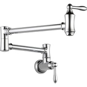 Delta Wallmount Pot Filler Faucets - Chrome