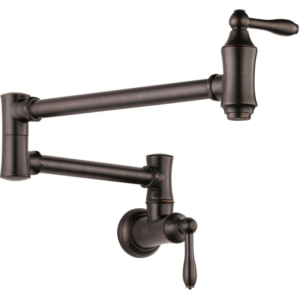 Delta Wallmount Pot Filler Faucets - Venetian Bronze