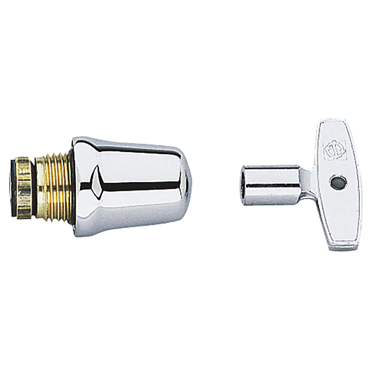 GROHE 1/2" Cartridge With Lever Handle 11148_0 - StarLight Chrome