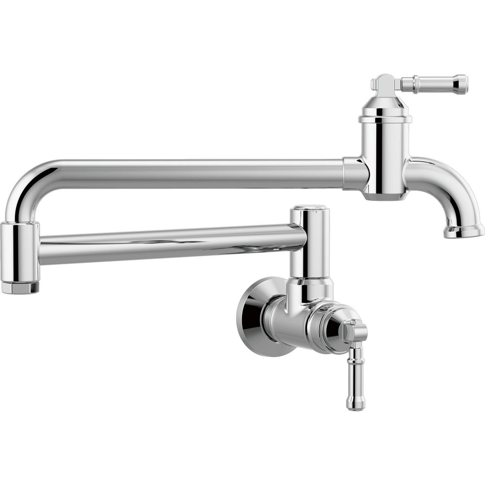 Delta Broderick Wall-Mount Pot Filler 2L - Chrome