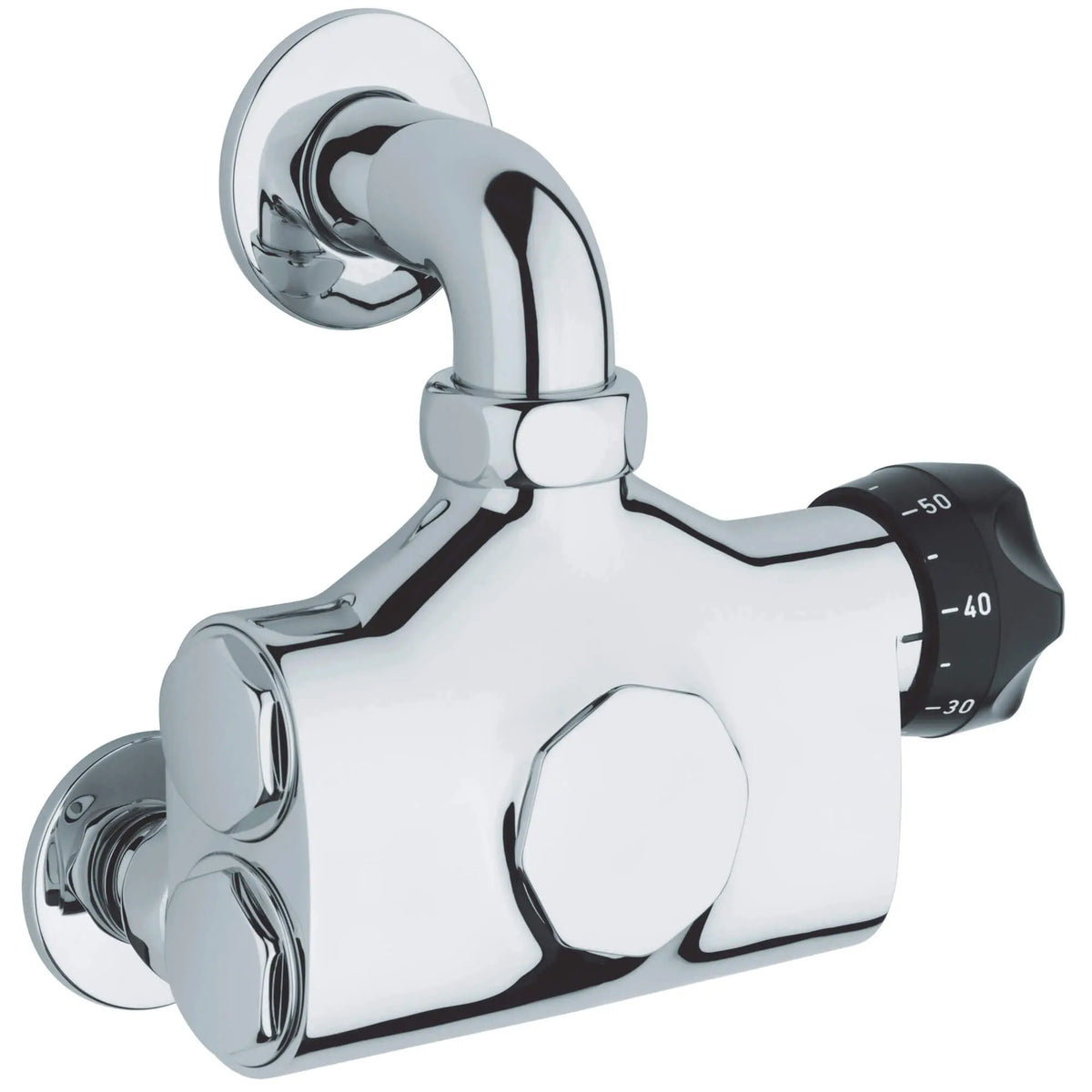 GROHE Grohtherm Straight Union - StarLight Chrome