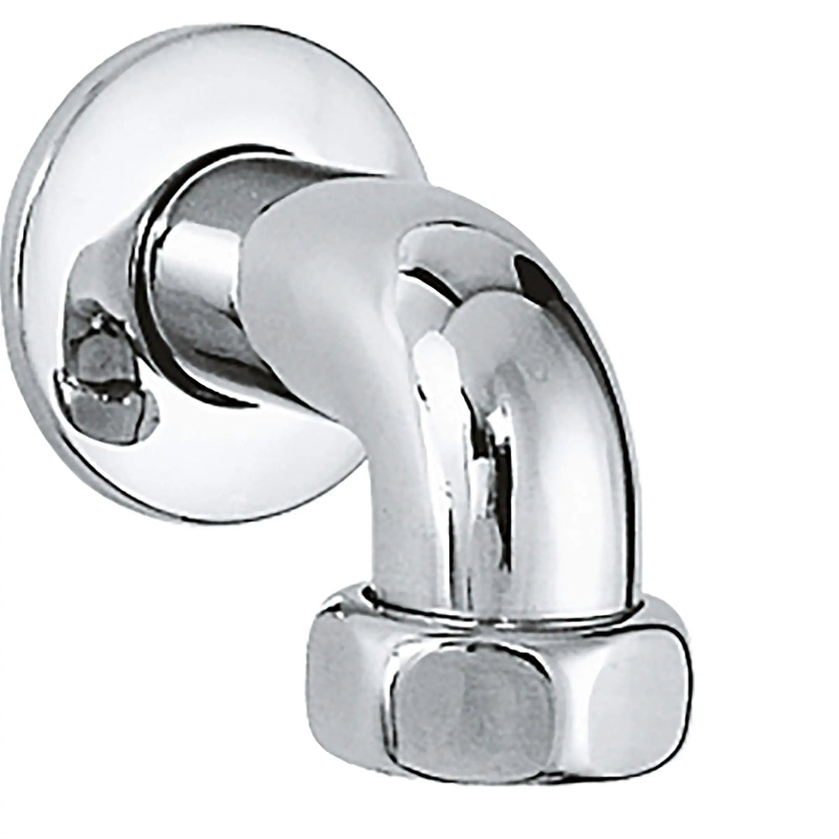 GROHE Grohtherm 1-1/4? Male Wall Union 12436_0 - StarLight Chrome